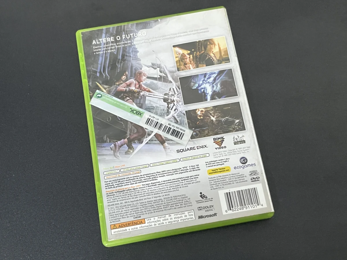 CX/ R***el S**ra /ORIGINAL FINAL FANTASY XIII-2! XBOX TOP!  38,00 SEGUIDOS DE 9,00