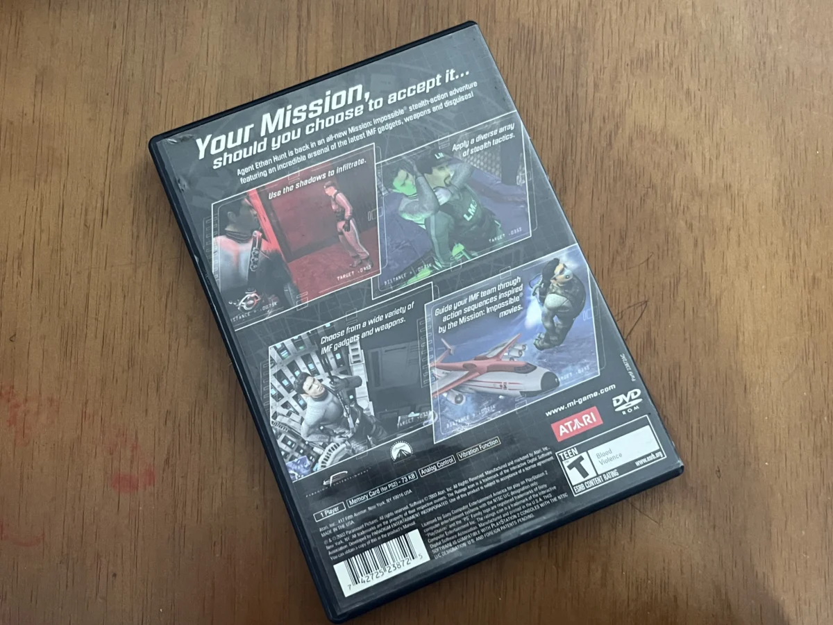 CX/ a*****************er /ORIGINAL! MISS’AO IMPOSS[IVEL! PS2!  57,00 SEGUIDOS DE 9,00