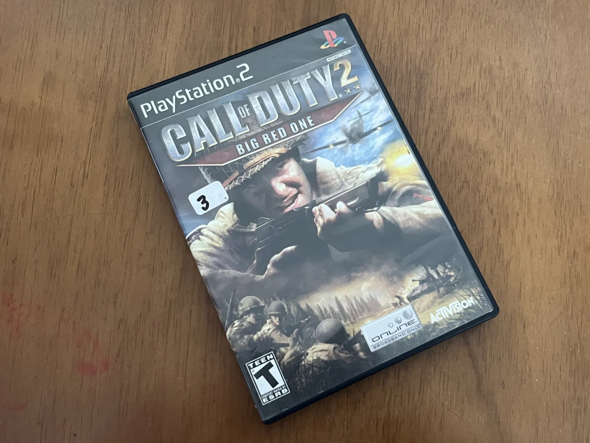 CX/ N***********41 /ORIGINAL! AMERICANO! CALL OF DUTY 2: BIG RED ONE PS2!  57,00 SEGUIDOS DE 9,00
