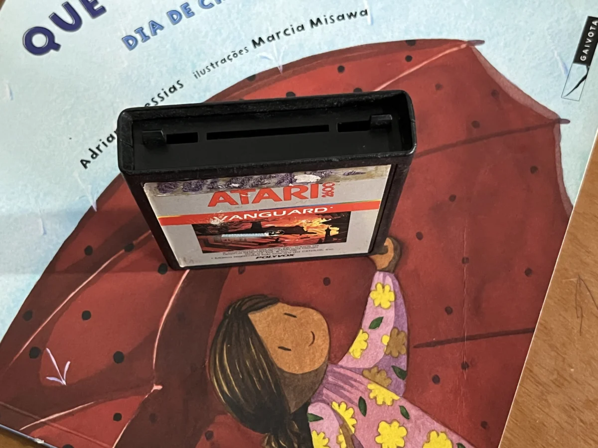 CX/ VANGUARD! ATARI 2600! POLYVOX! TOP! 34,00 SEGUIDOS DE 7,00