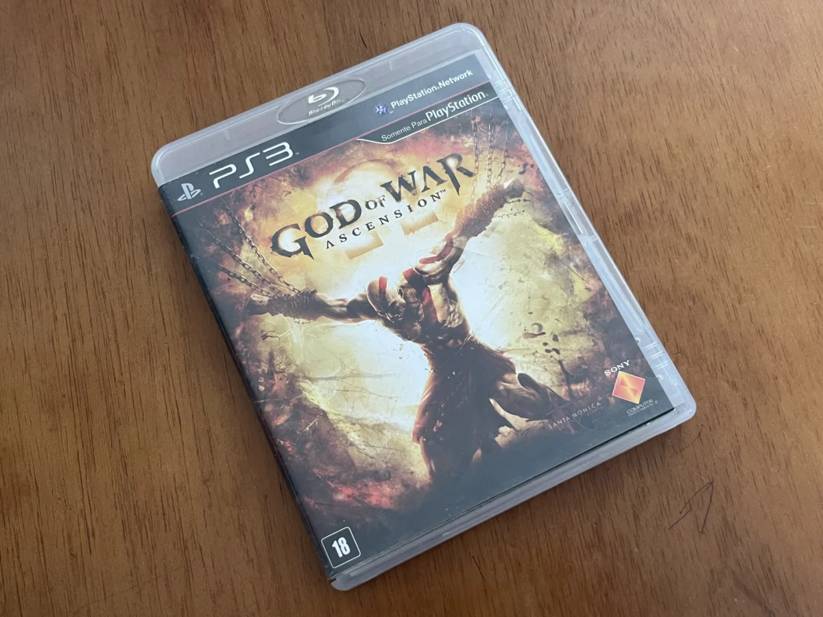 CX/ GOD OF WAR: ASCENSION! PS3! EDIÇÃO COLECIONADOR! 27,00 SEGUIDOS DE 7,00
