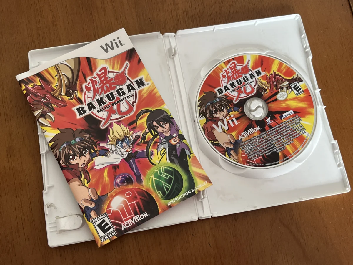 CX/ ORIGINAL! BAKUGAN BATTLE BRAWLERS! USA!  NINTENDO WII! 37,00 SEGUIDOS DE 7,00