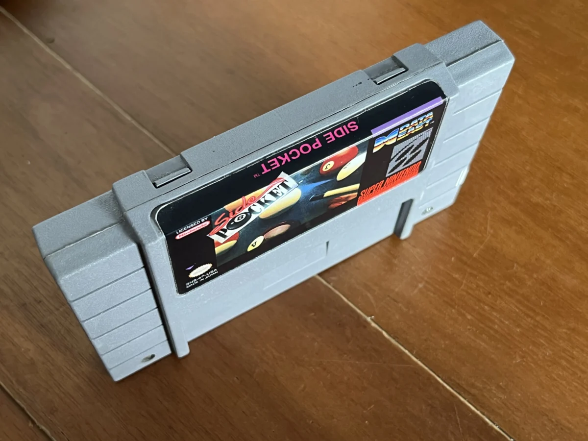 CX/ JOGO SIDE POCKET!  PARA SUPER NINTENDO! TOP! 33,00 SEGUIDOS DE 5,00