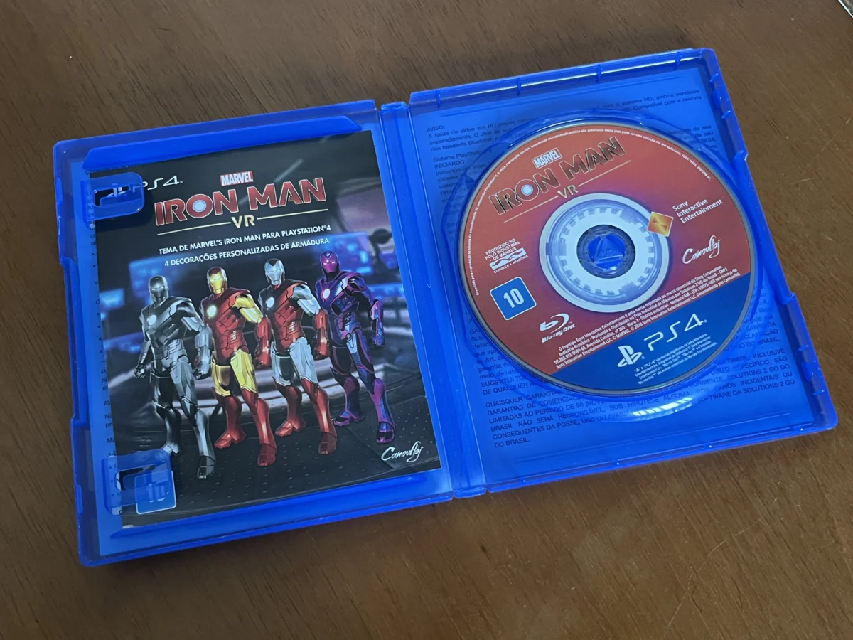 CX/ E*****on /ORIGINAL! MARVEL’S IRON MAN VR! PLAYSTATION 4!  39,00 SEGUIDOS DE 7,00