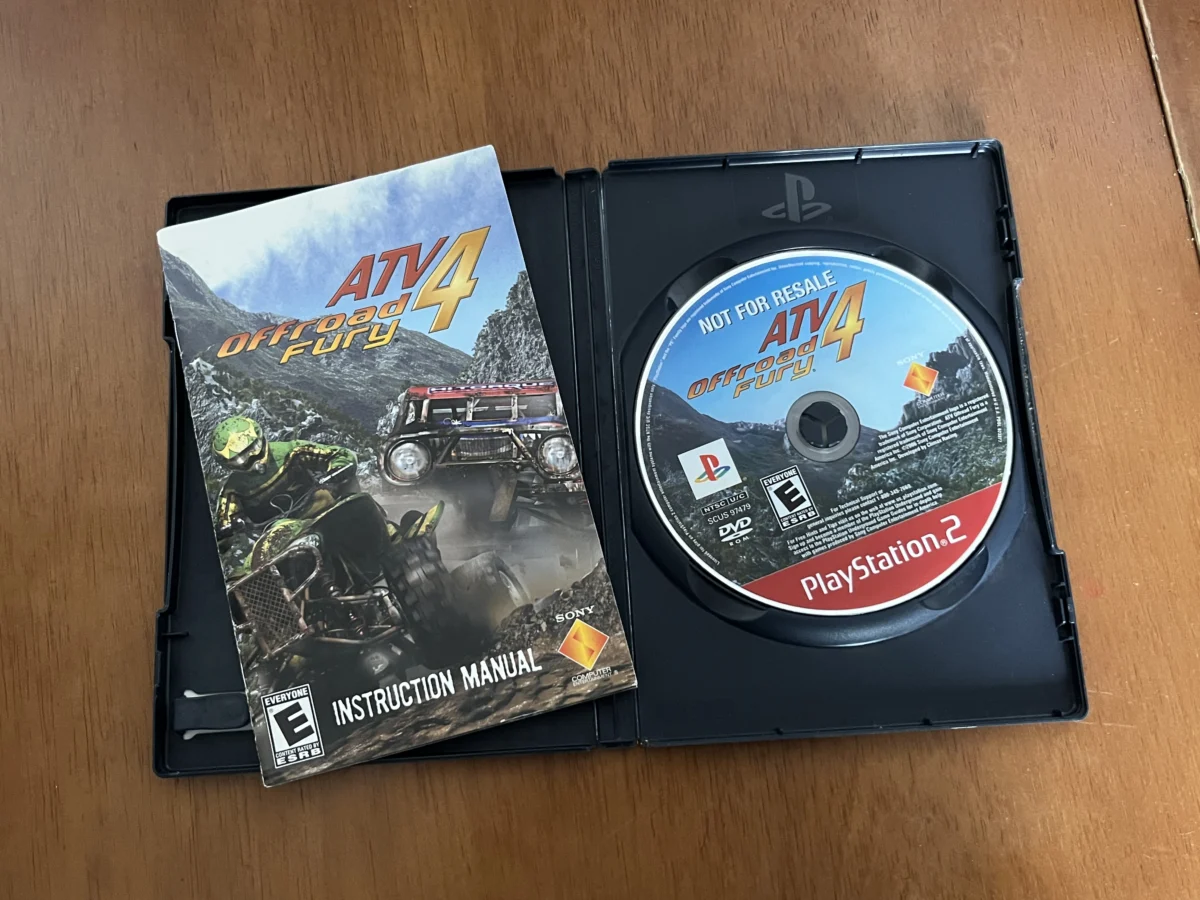 CX/ ORIGINAL! TOP! ATV OFFROAD FURY 4! PLAYSTATION 2! SONY! 39,00 SEGUIDOS DE 7,00