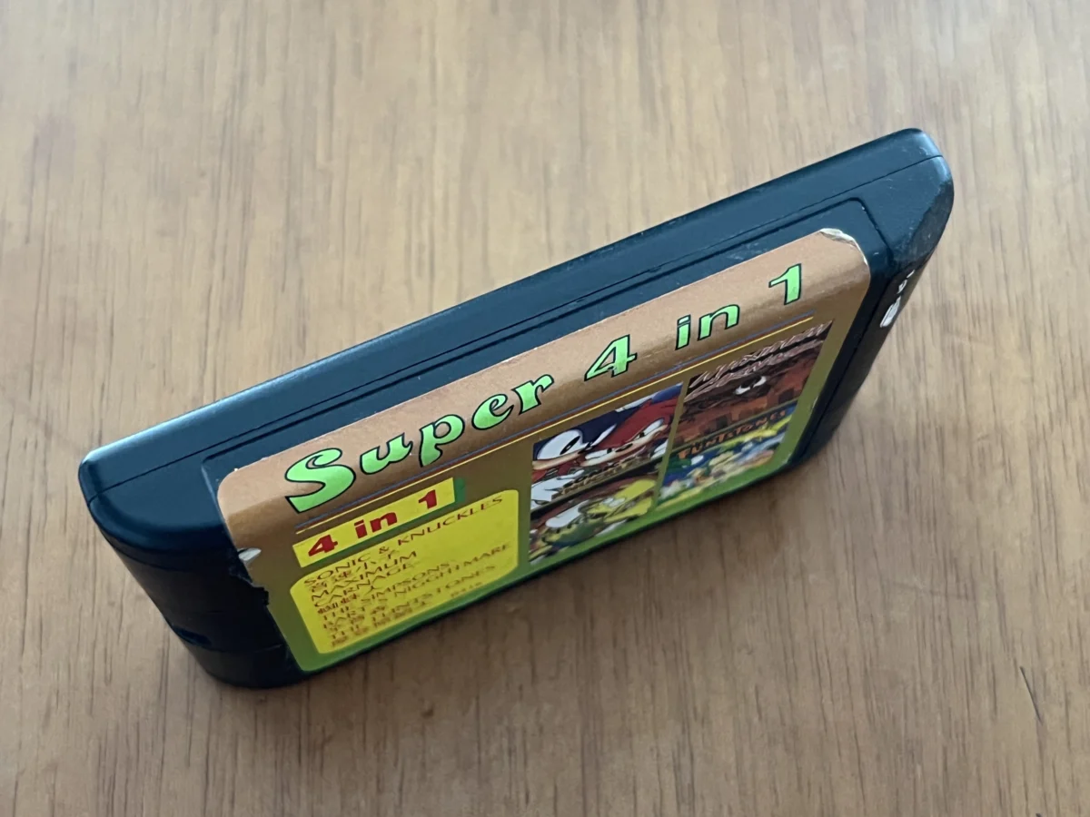CX/ D**go M****ao /CARTUCHO 4 EM 1 PARA MEGA DRIVE! TOP! 37,00 SEGUIDOS DE 6,00
