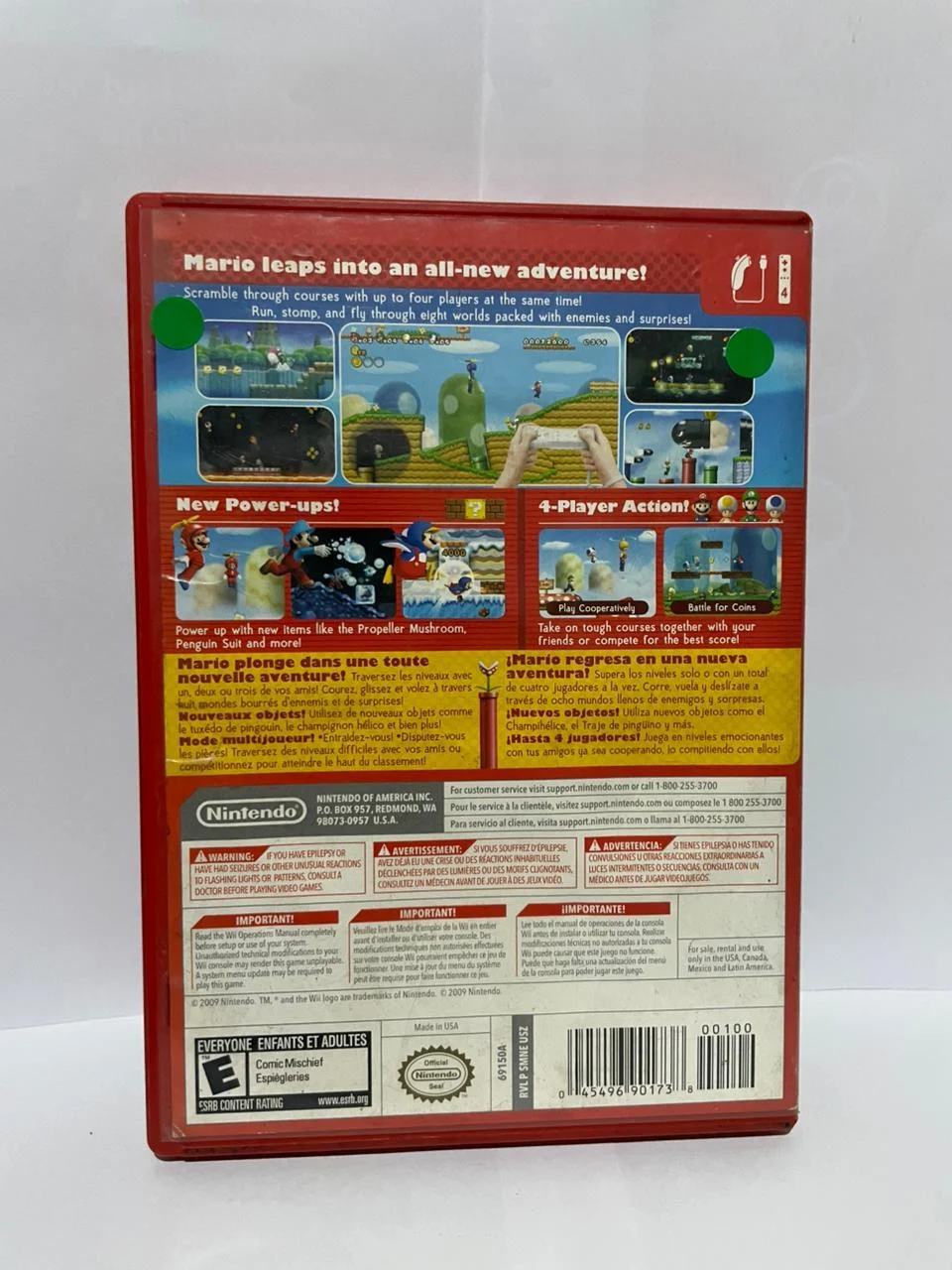 CX/ C**ar A****to P****ra /ORIGINAL! TOP! NEW SUPER MARIO BROS. WII , 42,00 SEGUIDOS DE 10,00