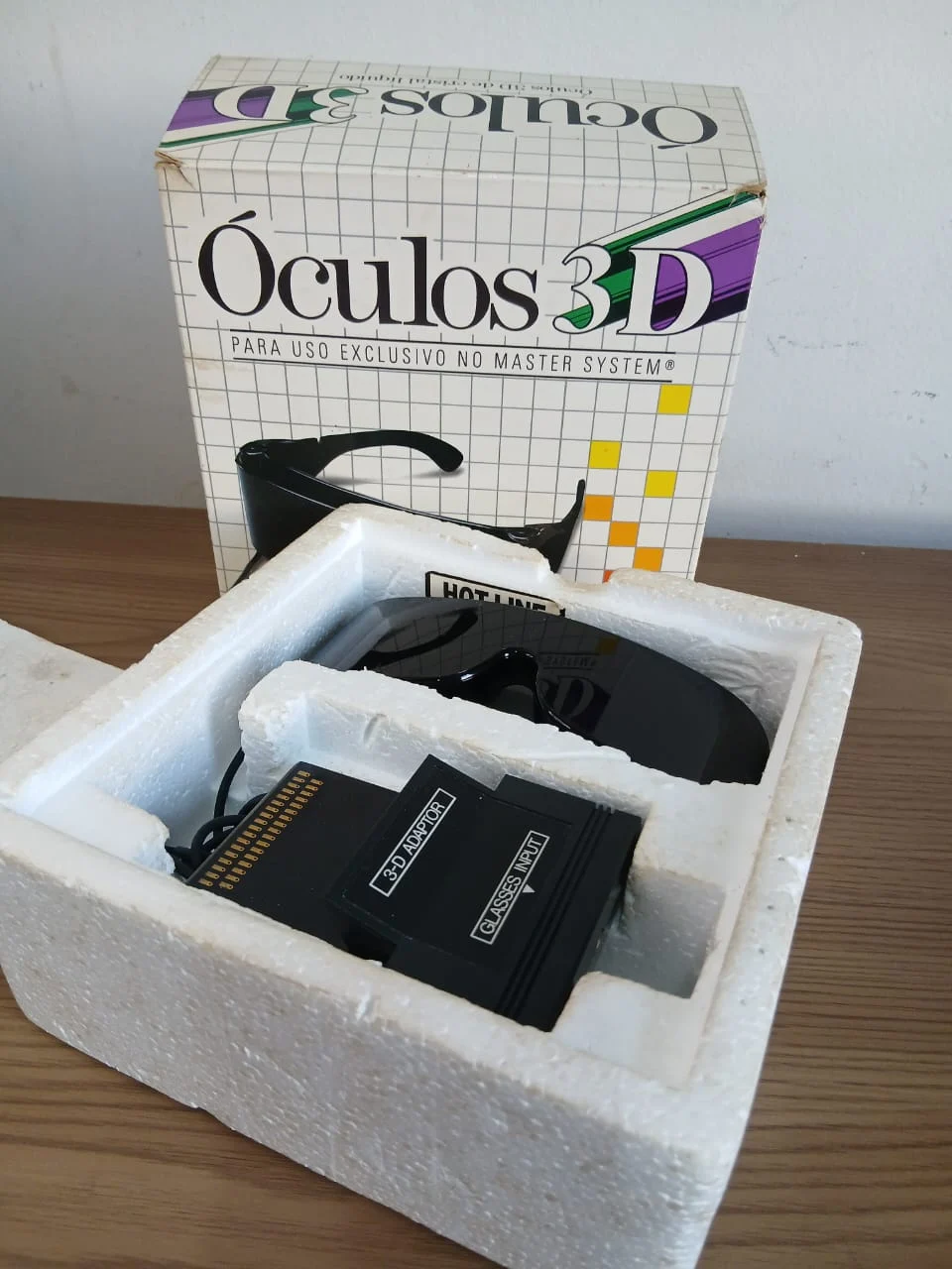 FH/ Sega Óculos 3d Para Master System II - Imagem 5