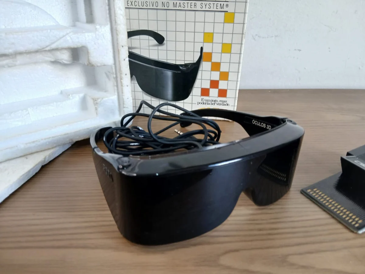 FH/ Sega Óculos 3d Para Master System II - Imagem 8