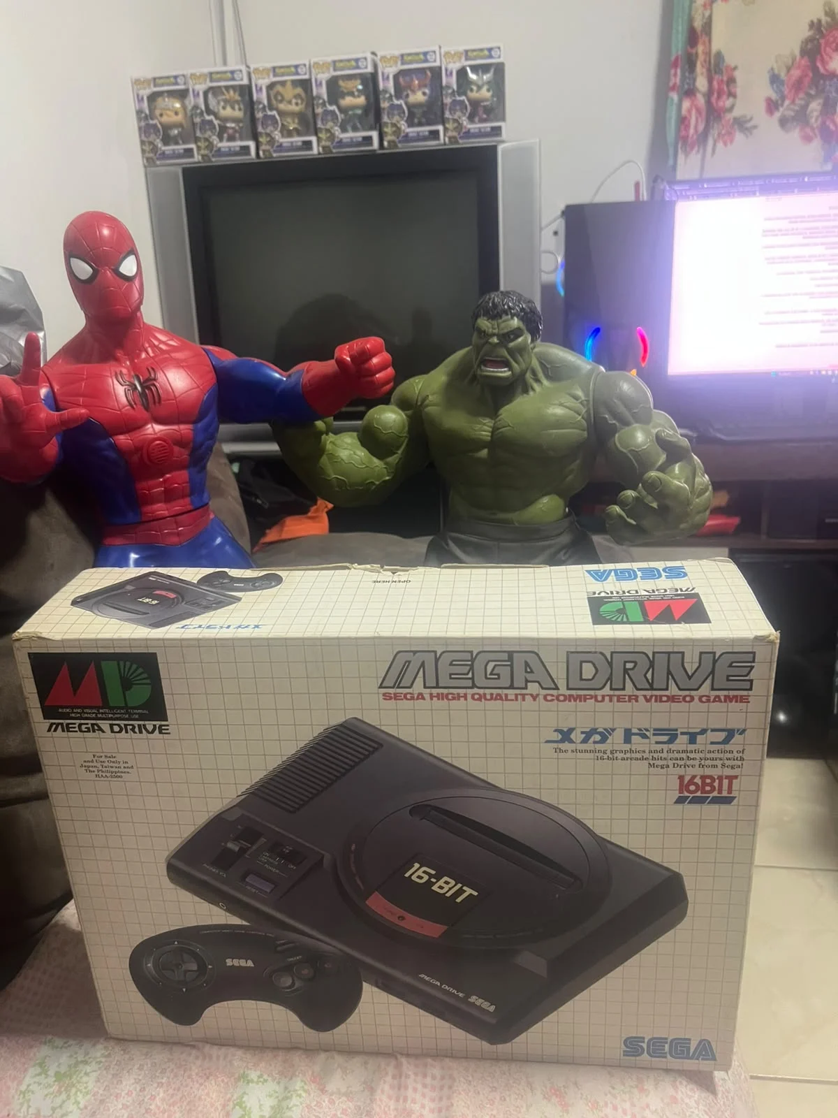CB/ MEGA DRIVE 1 JP SOM ESTEREO