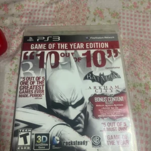 JOGO PS3 BATMAN ARKHAM CITY GAME OF THE YEAR