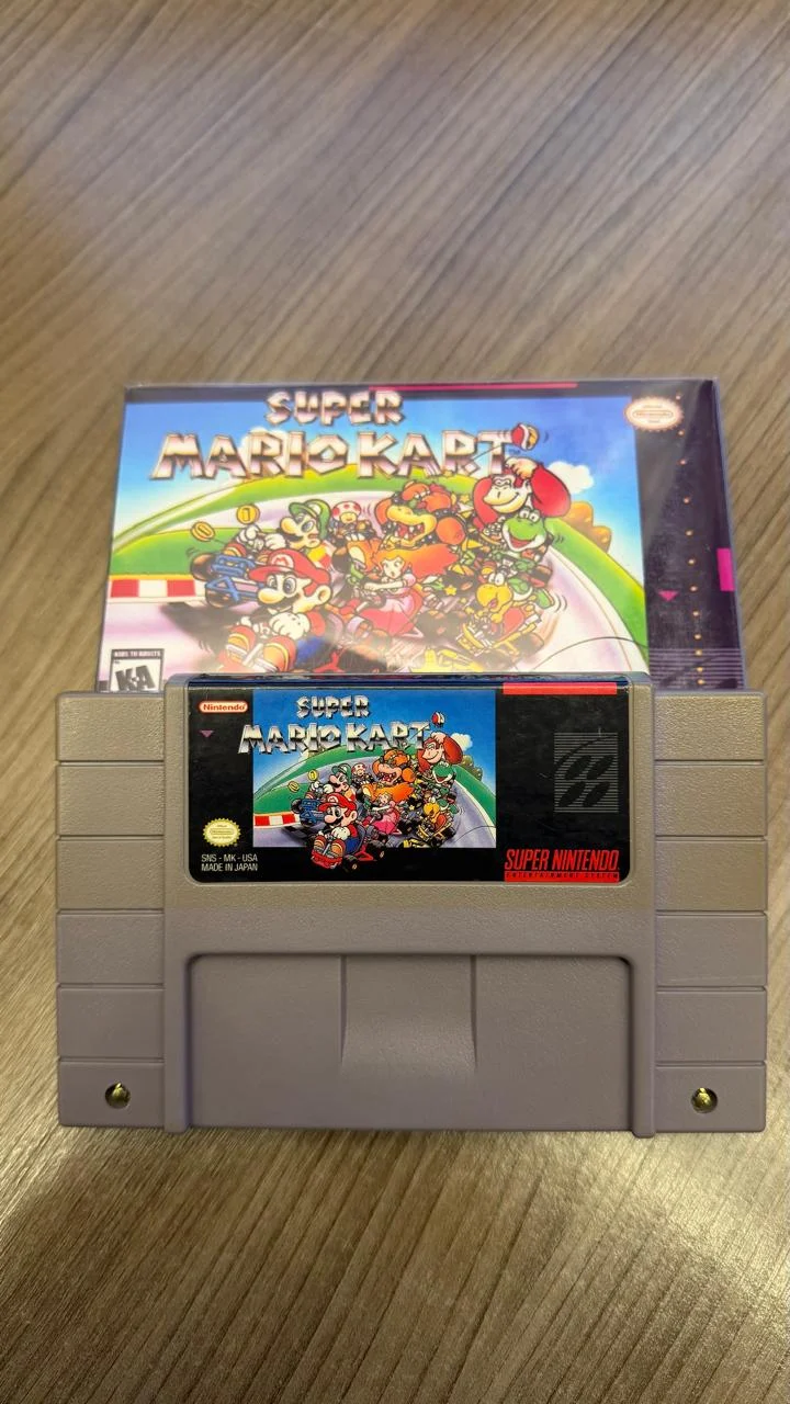R9/ E****ro f*****ra /ORIGINAL SUPER MARIO KART! 73,00 SEGUIDOS DE 9,00
