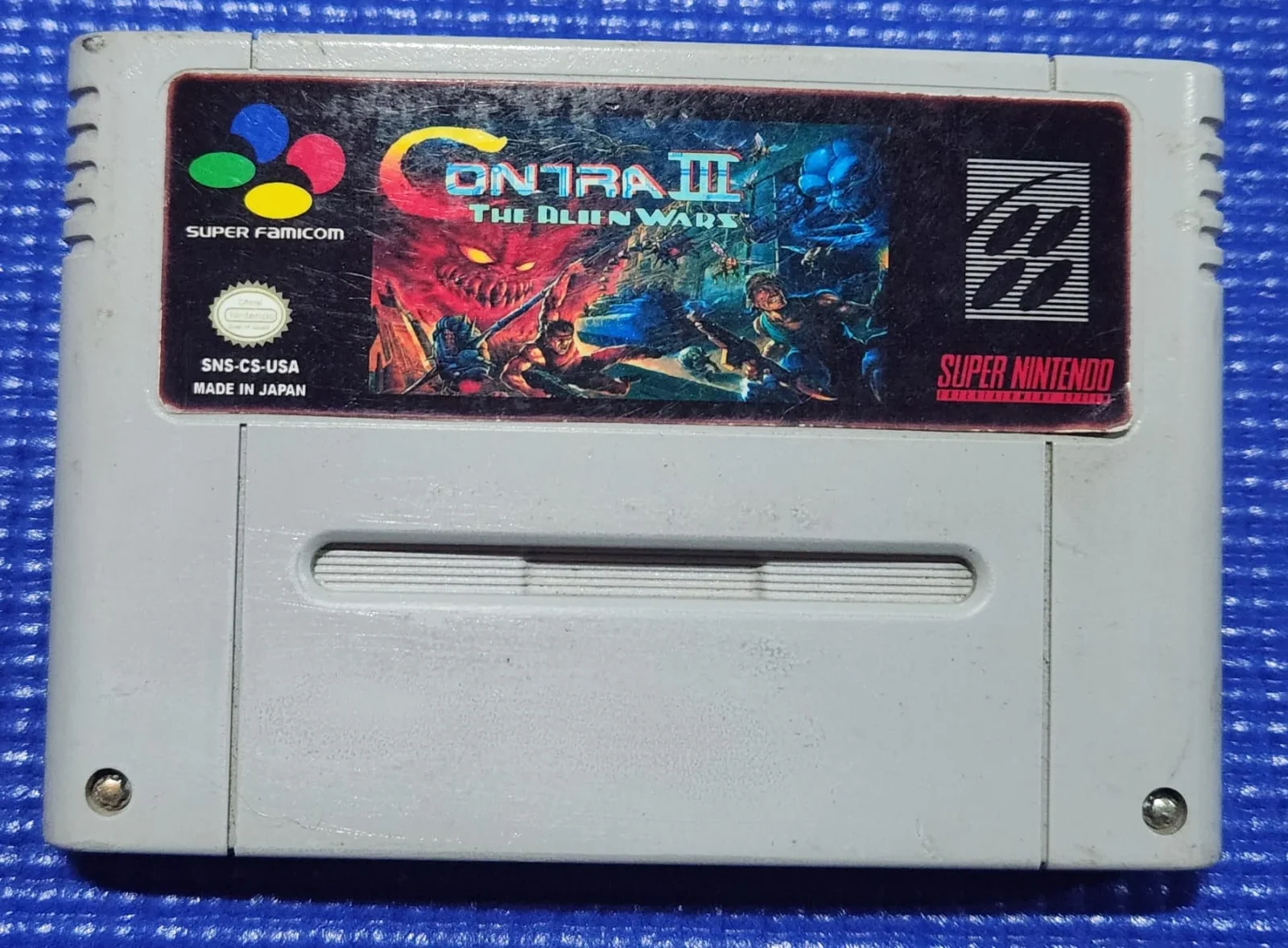 DN/ Q*eu /ORIGINAL CONTRA III SNES 83,00 SEGUIDOS DE 9,00