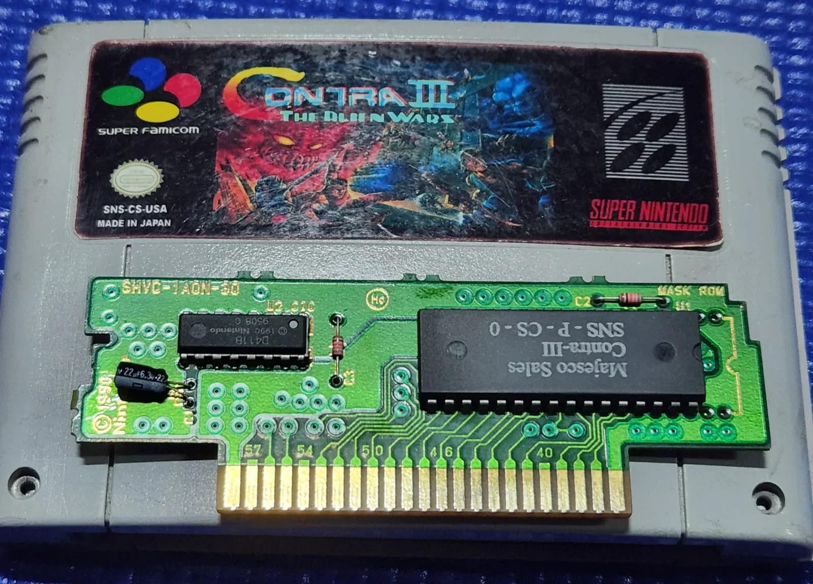DN/ Q*eu /ORIGINAL CONTRA III SNES 83,00 SEGUIDOS DE 9,00