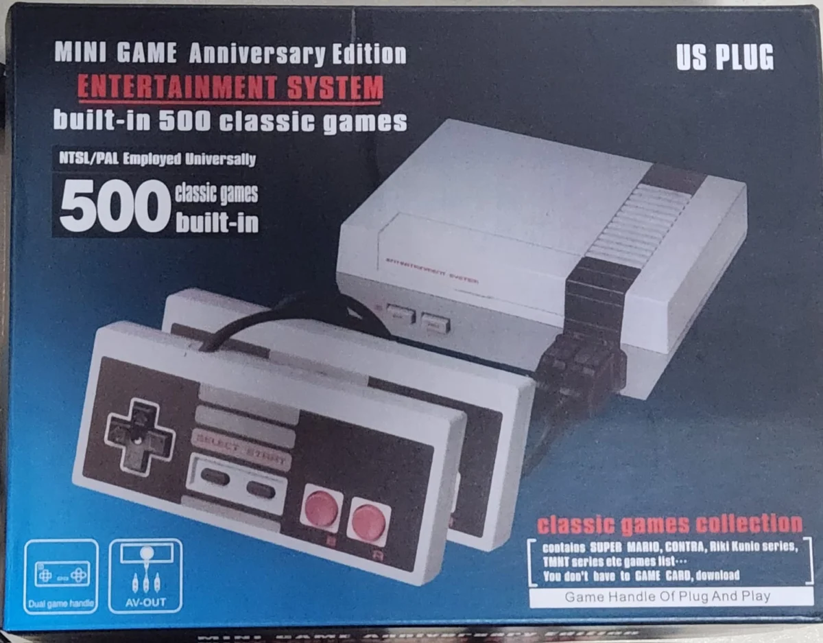 DN/ k******es /NINTENDO MINI 500 JOGOS 79,00 SEGUIDOS DE 8,00