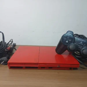 FH/ Playstation 2 Slim Red + Controle Original