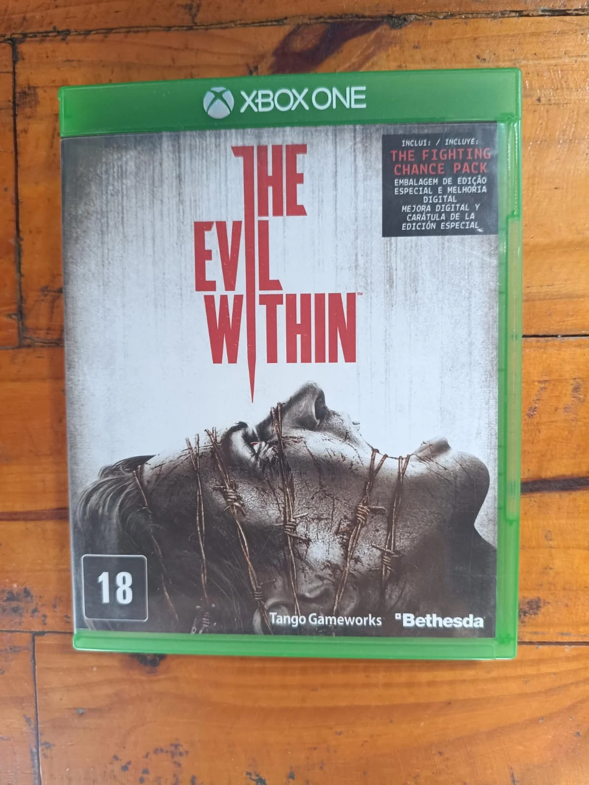 CX/ R***el S**ra /THE EVIL WITHIN!  XBOX ONE! ORIGINAL! 32,00 SEGUIDOS DE 5,00