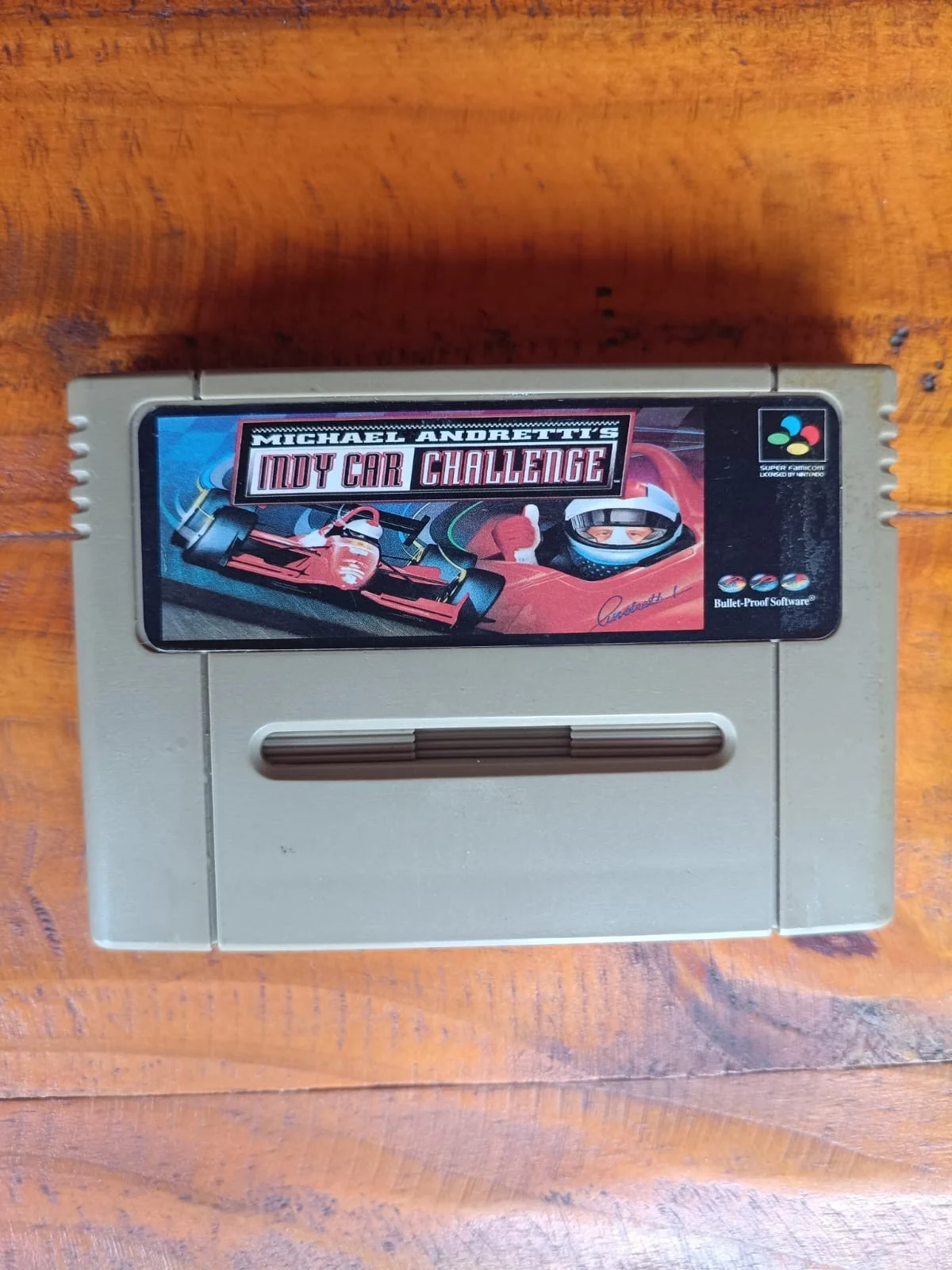 CX/ MICHAEL ANDRETTI’S INDY CAR CHALLENGE PARA SUPER NINTENDO! 31,00 SEGUIDOS DE 8,00