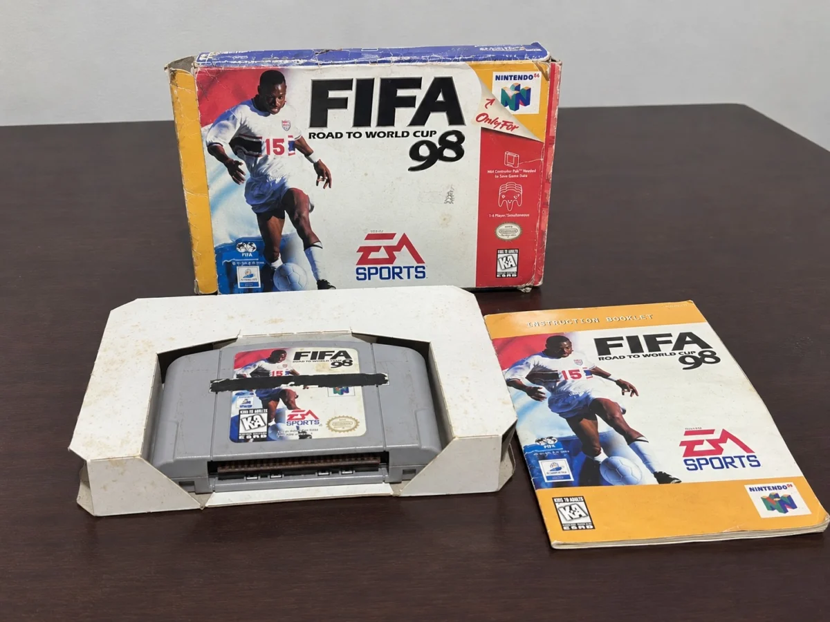 CX/ S***il /100% ORIGINAL! TOP! FIFA: ROAD TO WORLD CUP 98! 137,00 SEGUIDOS DE 20,00