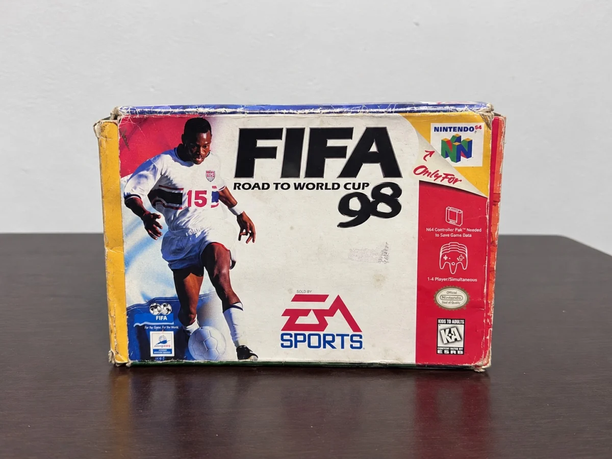 CX/ S***il /100% ORIGINAL! TOP! FIFA: ROAD TO WORLD CUP 98! 137,00 SEGUIDOS DE 20,00