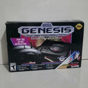 CX/ SEGA GENESIS MINI ORIGINAL! 100% OFICIAL SEGA –  COM 2 CONTROLES!