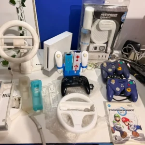 CX/ LOTE CONSOLE, JOGO E ACESSÓRIOS NINTENDO WII! MUITOS ITEMNS! 100%! TOP!