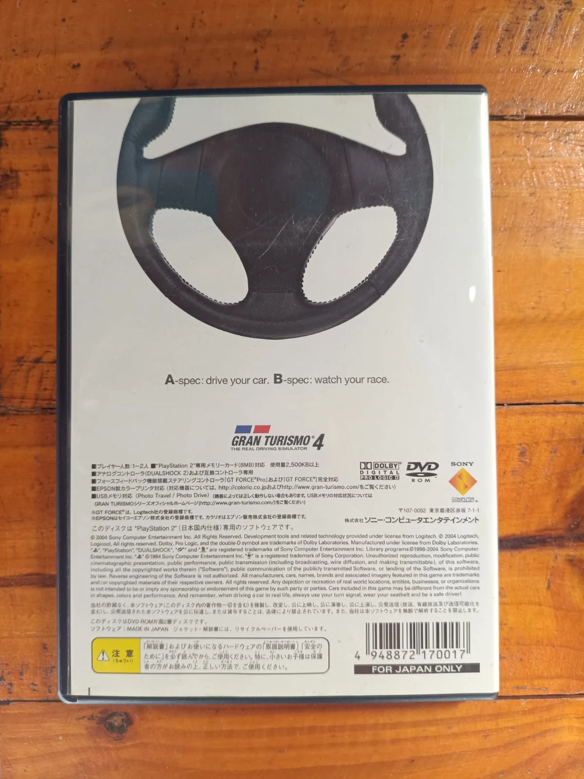 CX/ R*******ta /ORIGINAL! GRAN TURISMO 4! TOP! 44,00 SEGUIDOS DE 10,00