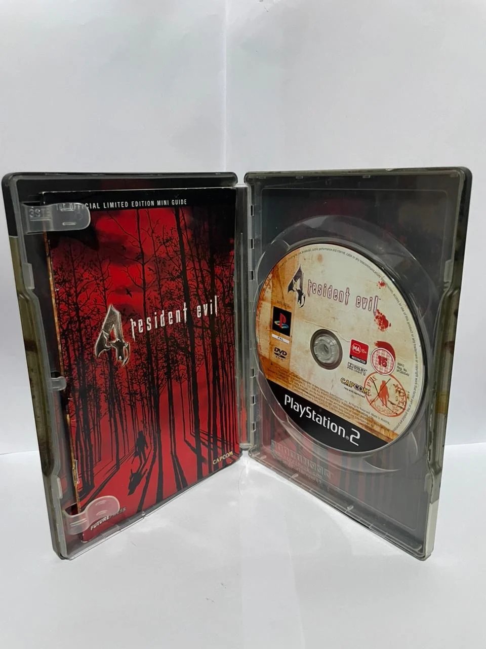 CX/ R****ck /RESIDENT EVIL 4! PS2! LIMITED EDITION! BLACK!  CAIXA METÁLICA!  487,00 SEGUIDOS DE 29,00