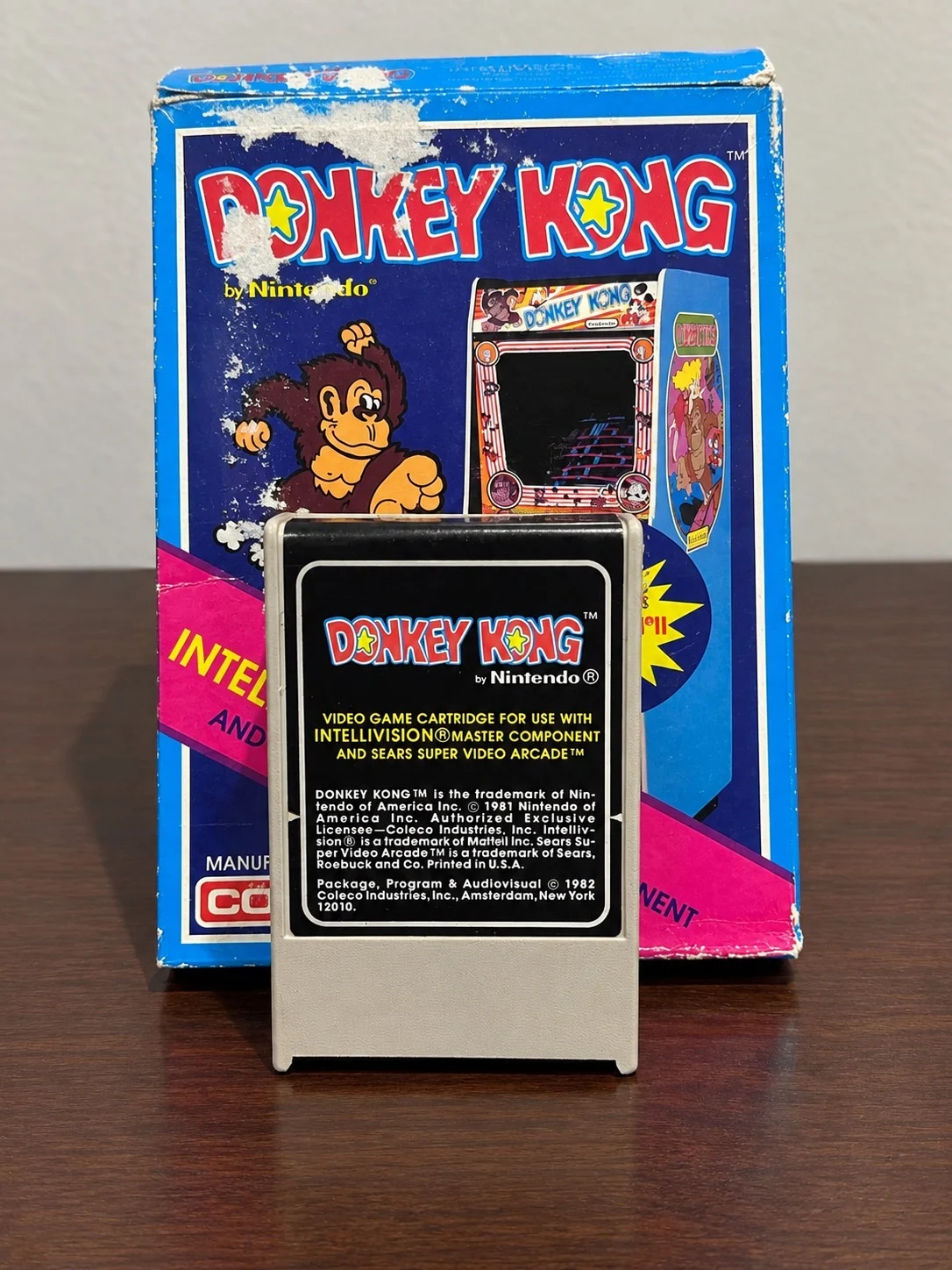 CX/ ORIGINAL! DONKEY KONG! INTELLIVISION! TOP! 97,00 SEGUIDOS DE 12,00