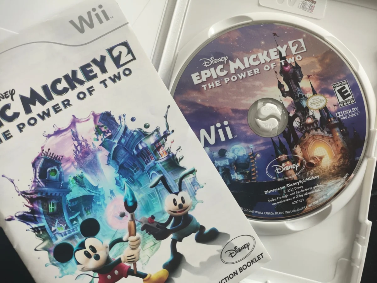 WA/ DISNEY EPIC MICKEY 2: THE POWER OF TWO – NINTENDO WII – 100% ORIGINAL! 39,00 SEGUIDOS DE 8,00