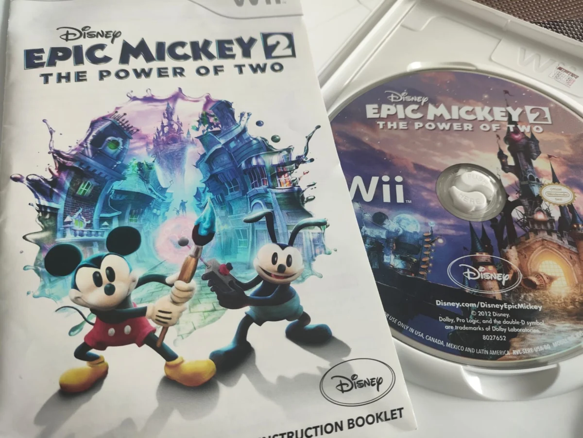 WA/ DISNEY EPIC MICKEY 2: THE POWER OF TWO – NINTENDO WII – 100% ORIGINAL! 39,00 SEGUIDOS DE 8,00