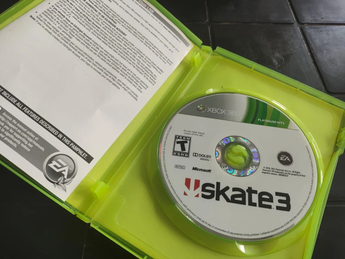 WA/ SKATE 3!  XBOX 360 100% ORIGINAL! 39,00 SEGUIDOS DE 9,00