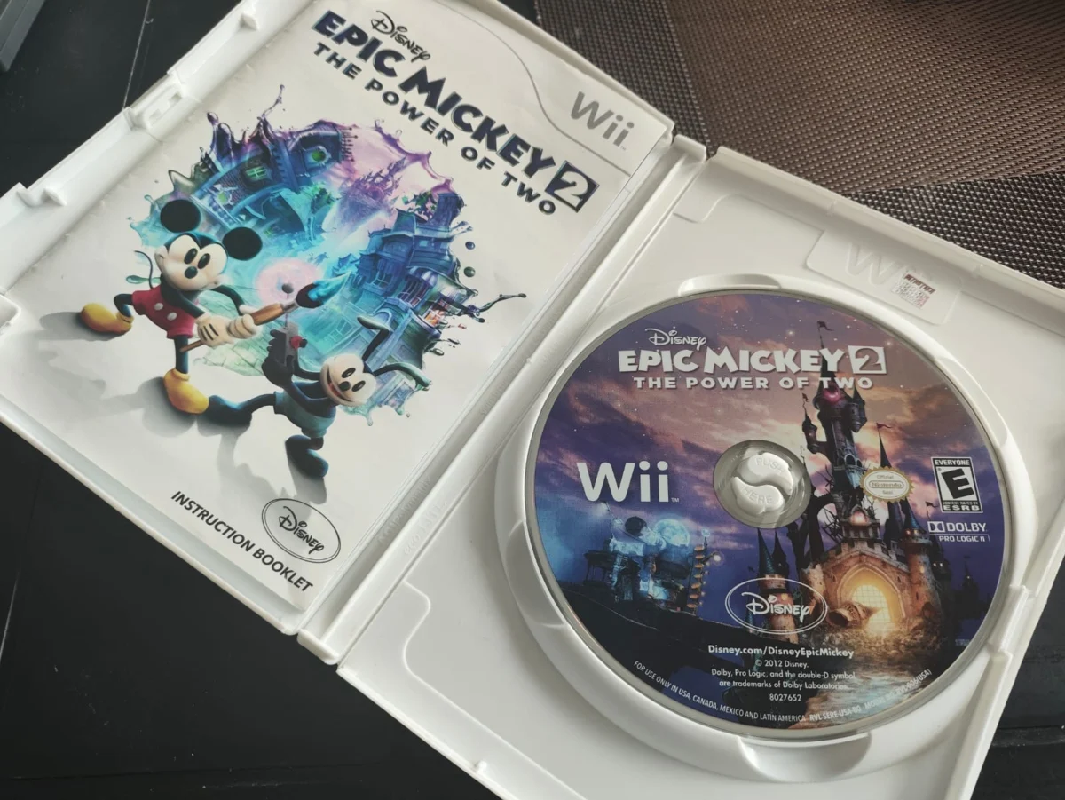 WA/ DISNEY EPIC MICKEY 2: THE POWER OF TWO – NINTENDO WII – 100% ORIGINAL! 39,00 SEGUIDOS DE 8,00