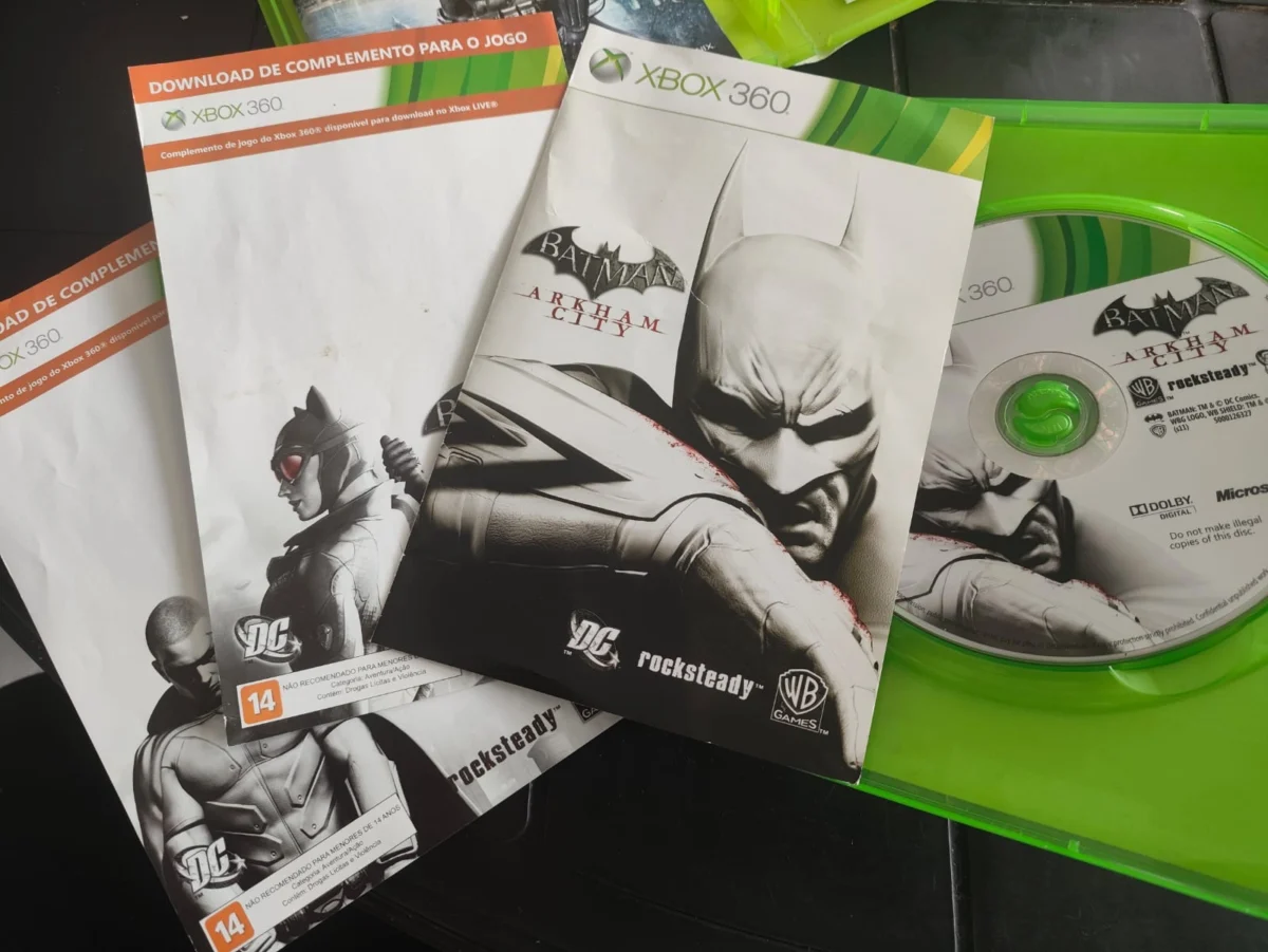 WA/ 2 ORIGINAIS! LOTE BATMAN: ARKHAM ASYLUM + BATMAN: ARKHAM CITY! 58,00 SEGUIDOS DE 9,00