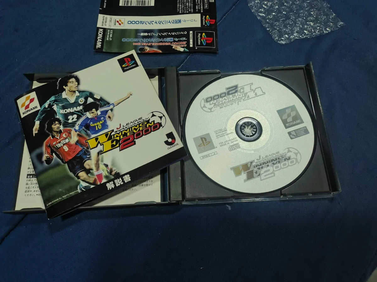 CS/ J.LEAGUE WINNING ELEVEN 2000! PLAYSTATION 1 – 100% ORIGINAL! 109,00 SEGUIDOS DE 19,00
