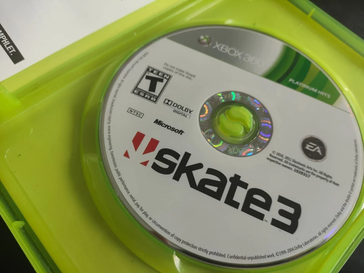 WA/ SKATE 3!  XBOX 360 100% ORIGINAL! 39,00 SEGUIDOS DE 9,00