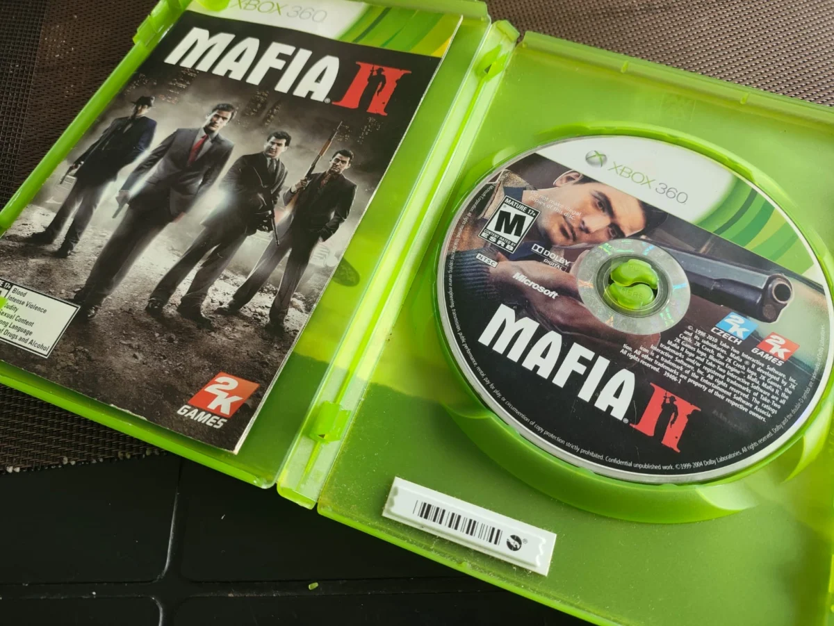 WA/ ORIGINAL! MAFIA II XBOX 360! 100% ORIGINAL! 39,00 SEGUIDOS DEN 7,00