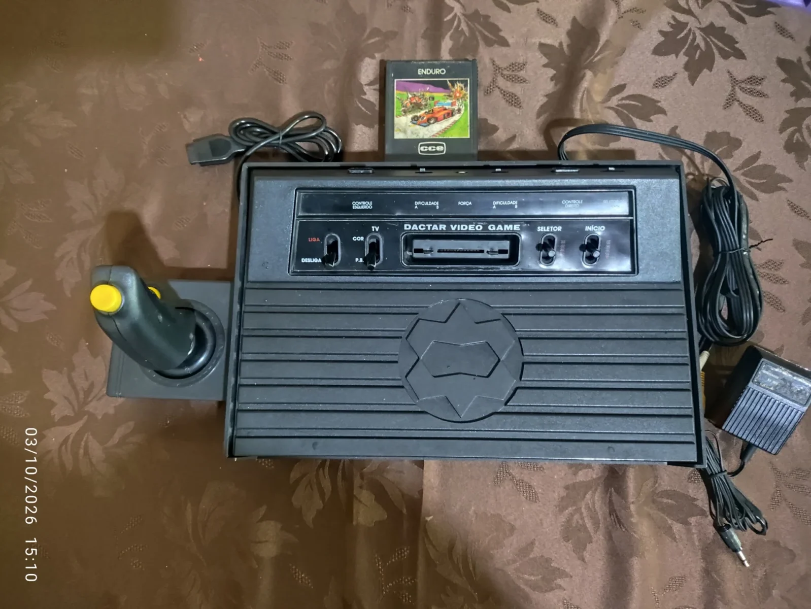 PS/ ATARI DACTAR 100% TOP COM AV MOD 285,00 SEGUIDOS DE 21,00