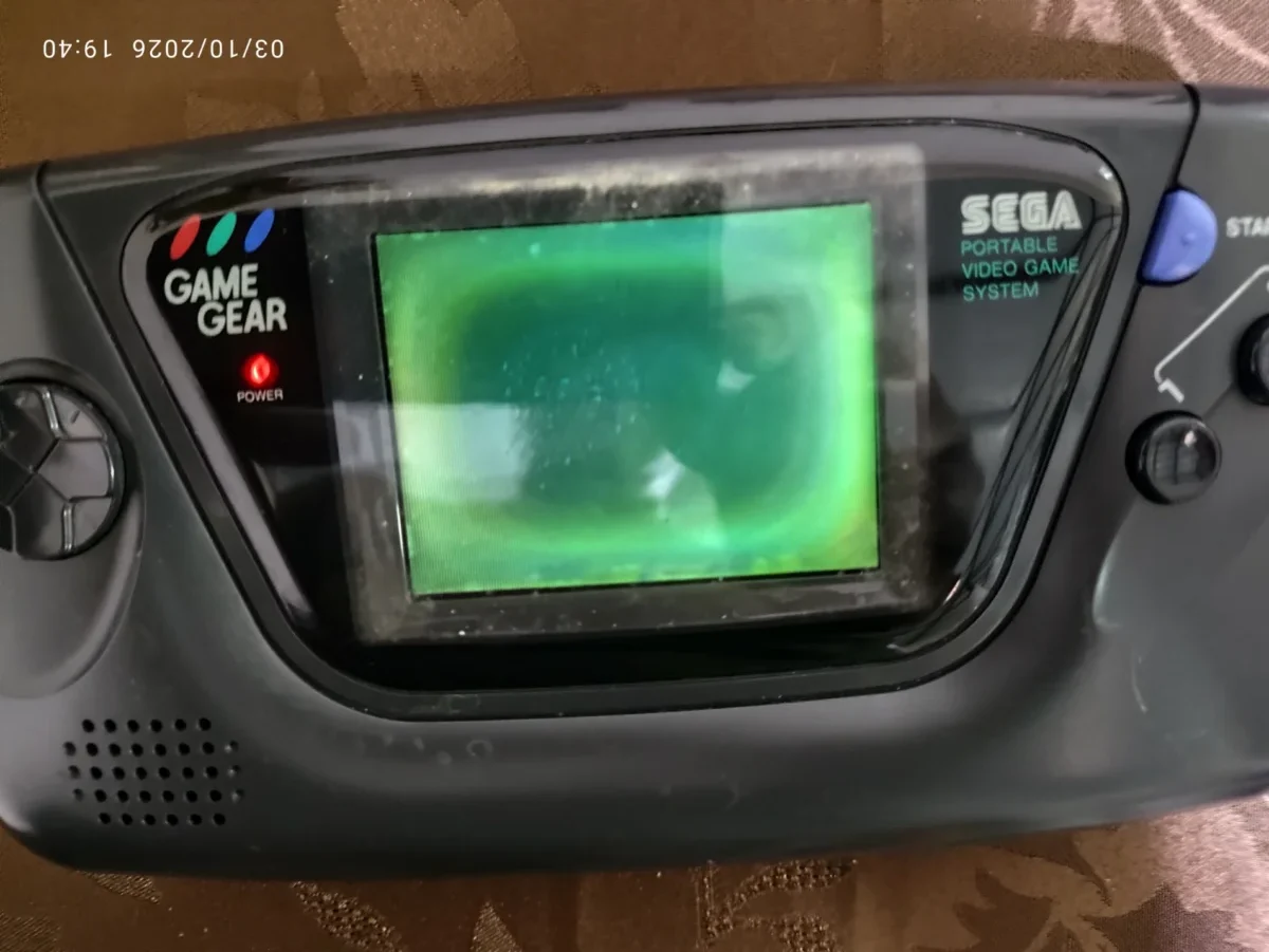 PS /SEGA GAME GEAR ORIGINAL (MODELO 2110G) 289,00 GUIDOS DE 17,00