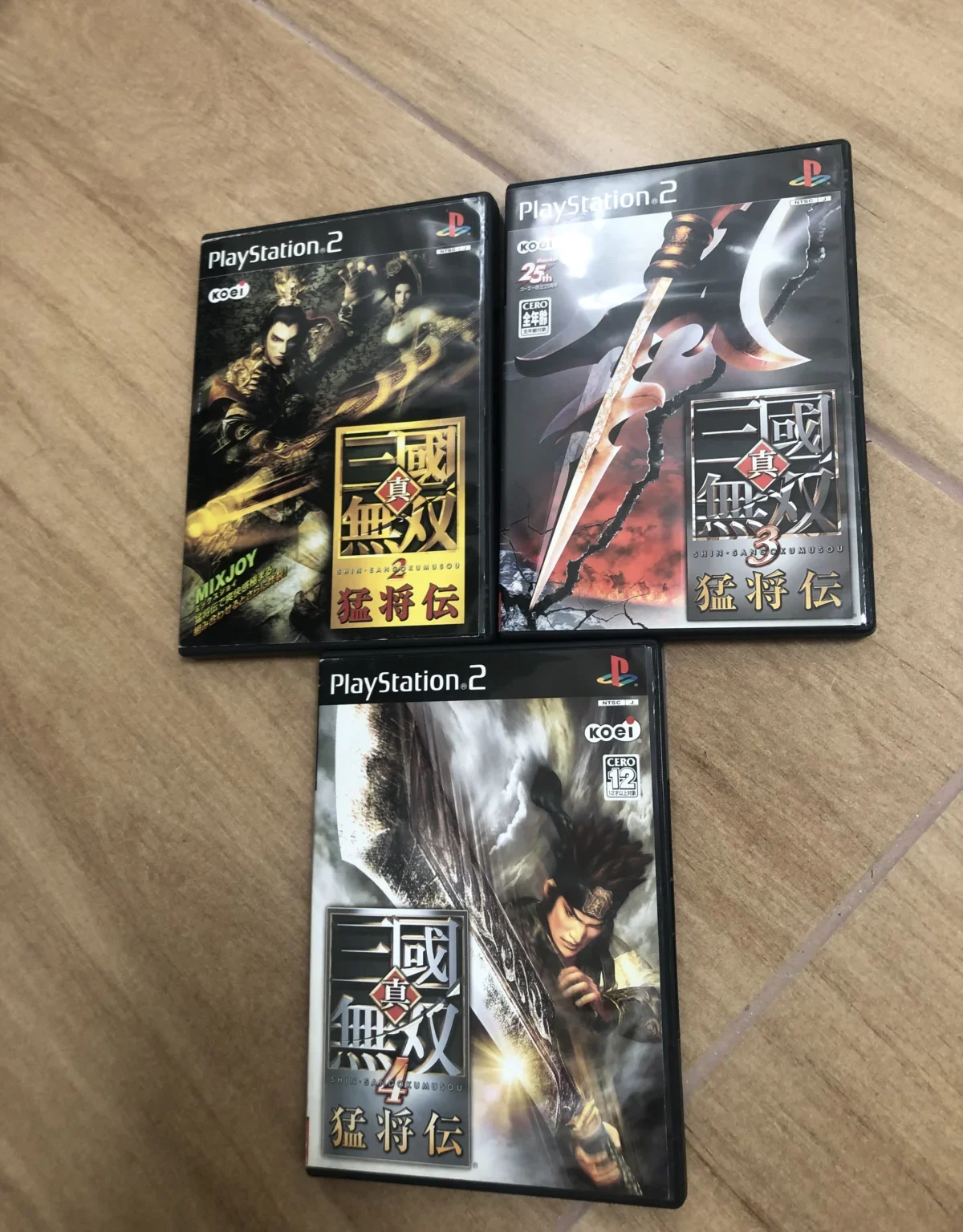 B9/ LOTE 3 JOGOS SHIN SANGOKU MUSOU PS2 35,00 SEGUIDOS 5,00