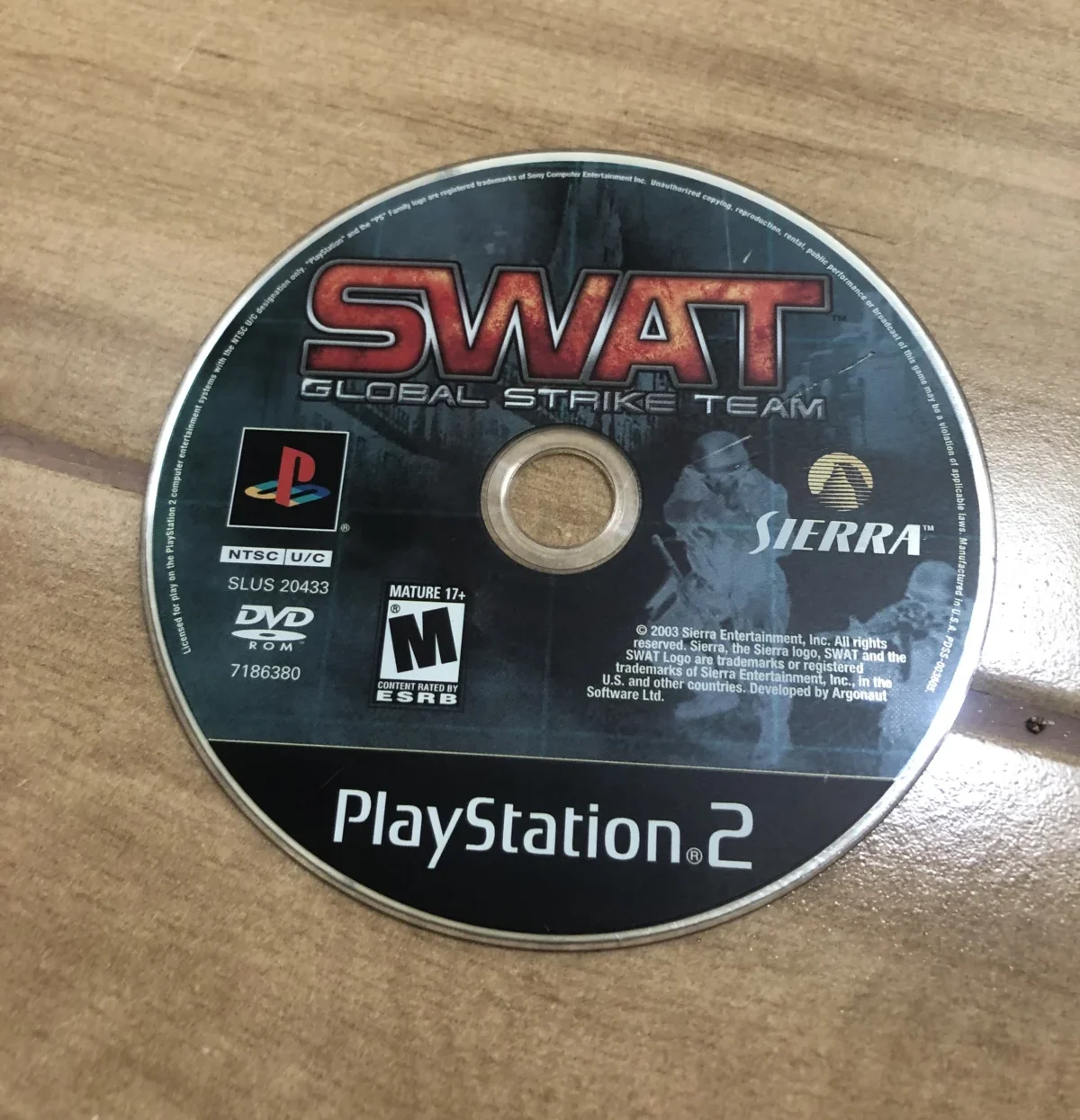 B9/ SWAT ORIGINAL PS2 18,00 SEGUIDOS 3,00