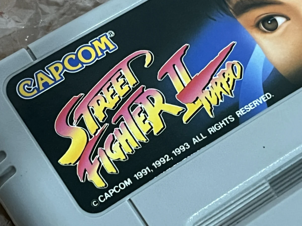 CX/ J*an C***ty /ORIGINAL! STREET FIGHTER 2 TURBO! TOP! 39,00 SEGUIDOS DE 8,00