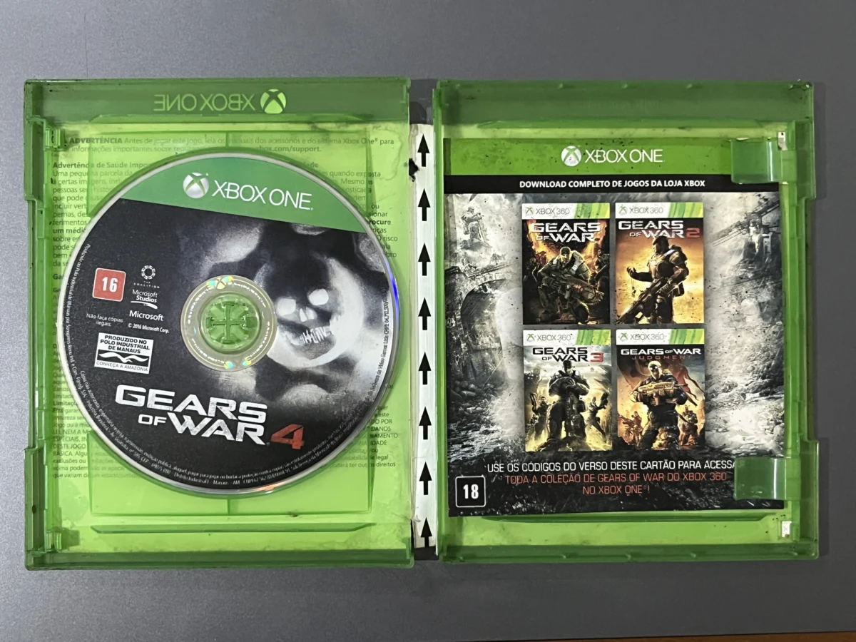 CX/ J*se C***ar /ORIGINAL! GEARS OF WAR 4 PARA XBOX ONE! 35,00 SEGUIDOS DE 5,00