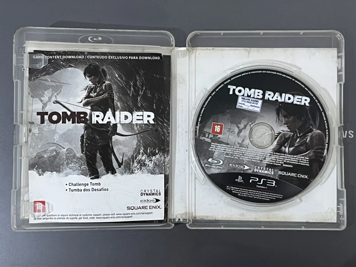CX/ TOMB RAIDER PARA PLAYSTATION 3! TOP! 31,00 SEGUIDOS DE 6,00