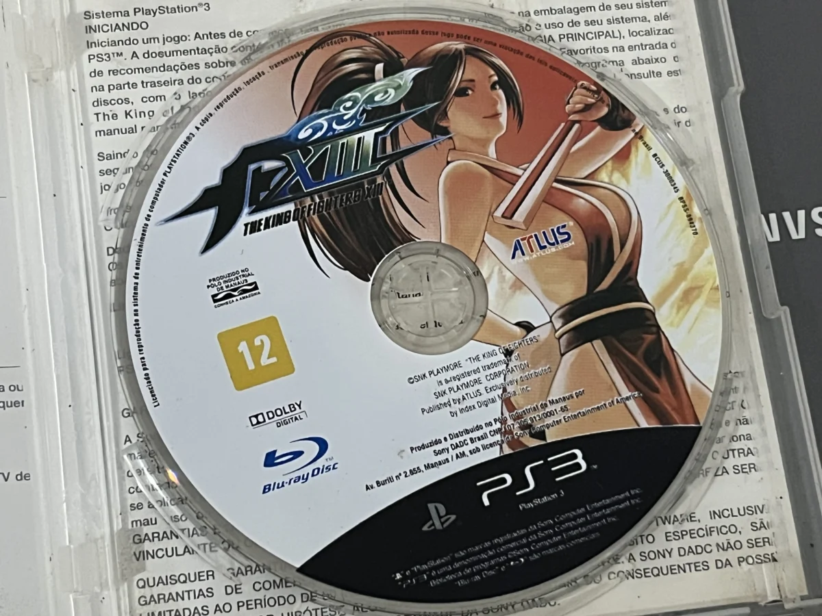 CX/ J*se C***ar /THE KING OF FIGHTERS XIII PARA PLAYSTATION 3 TOP! 33,00 SEGUIDOS DE 5,00
