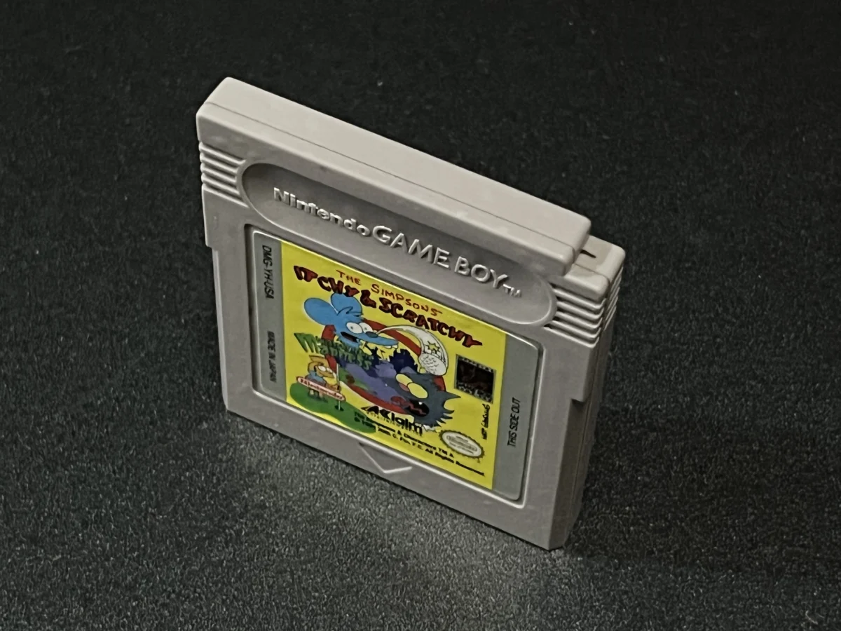 CX/ ORIGINAL! THE SIMPSONS: ITCHY & SCRATCHY! GAME BOY! 87,00 SEGUIDOS DE 10,00