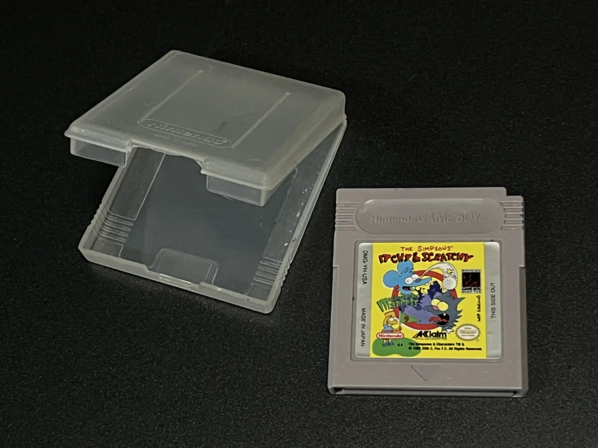CX/ ORIGINAL! THE SIMPSONS: ITCHY & SCRATCHY! GAME BOY! 87,00 SEGUIDOS DE 10,00