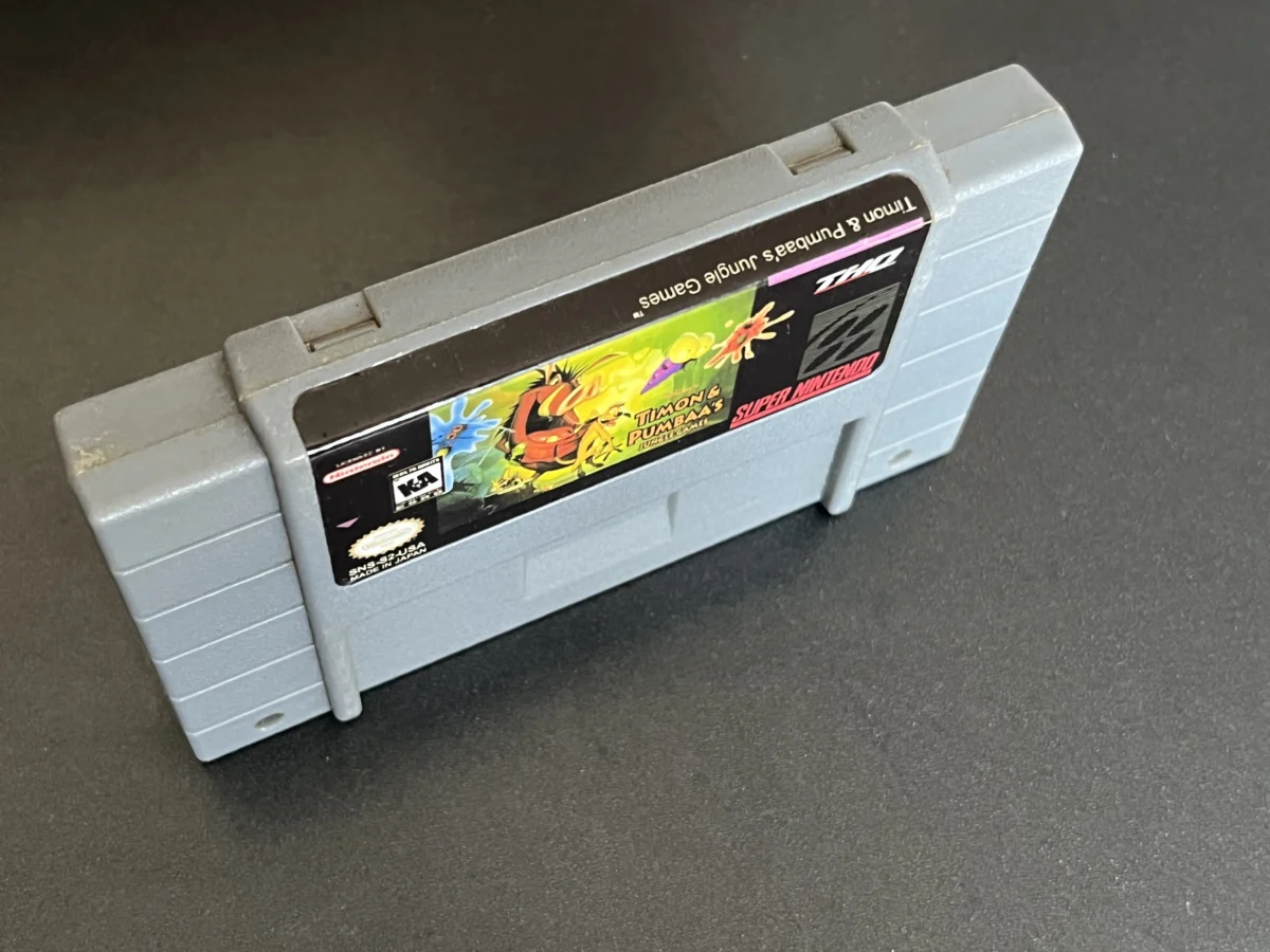 CX/ M*aa /TIMON & PUMBAA’S JUNGLE GAMES! SUPER NINTENDO! 35,00 SEGUIDDOS DE 7,00