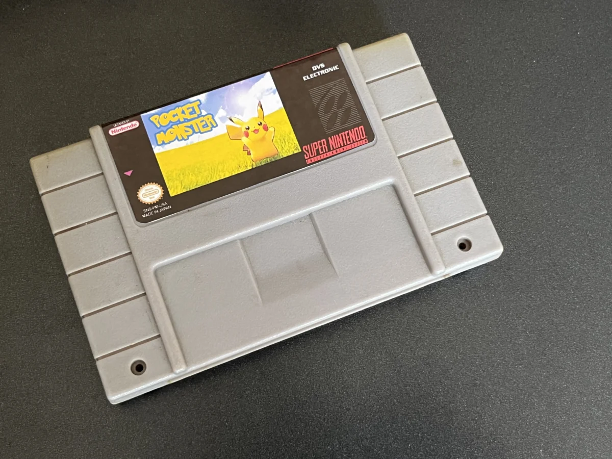 CX/ J*se C***ar /POCKET MONSTER! SUPER NINTENDO! TOP! 30,00 SEGUIDOS DE 6,00