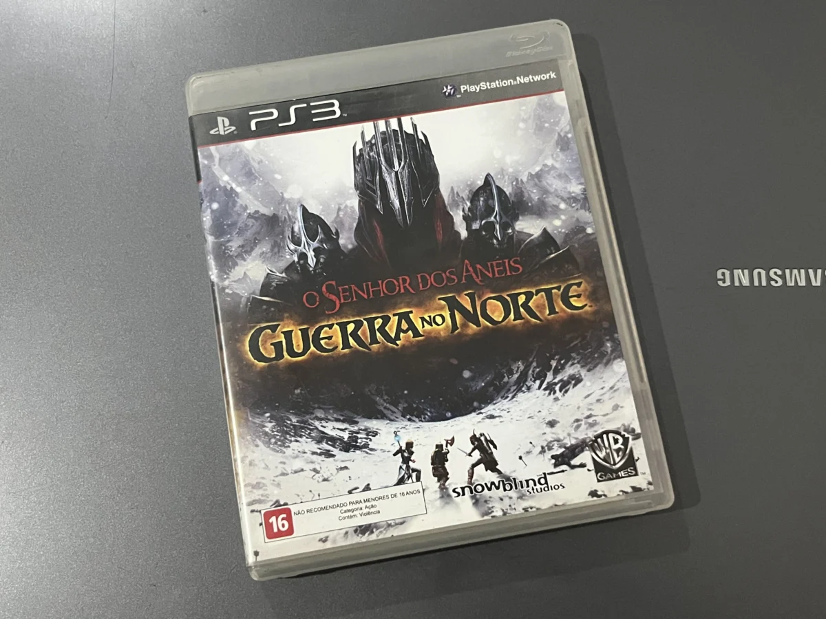 CX/ J*an C***ty /O SENHOR DOS ANÉIS: GUERRA NO NORTE! PS3! TOP! 31,00 SEGUIDOS DE 7,00